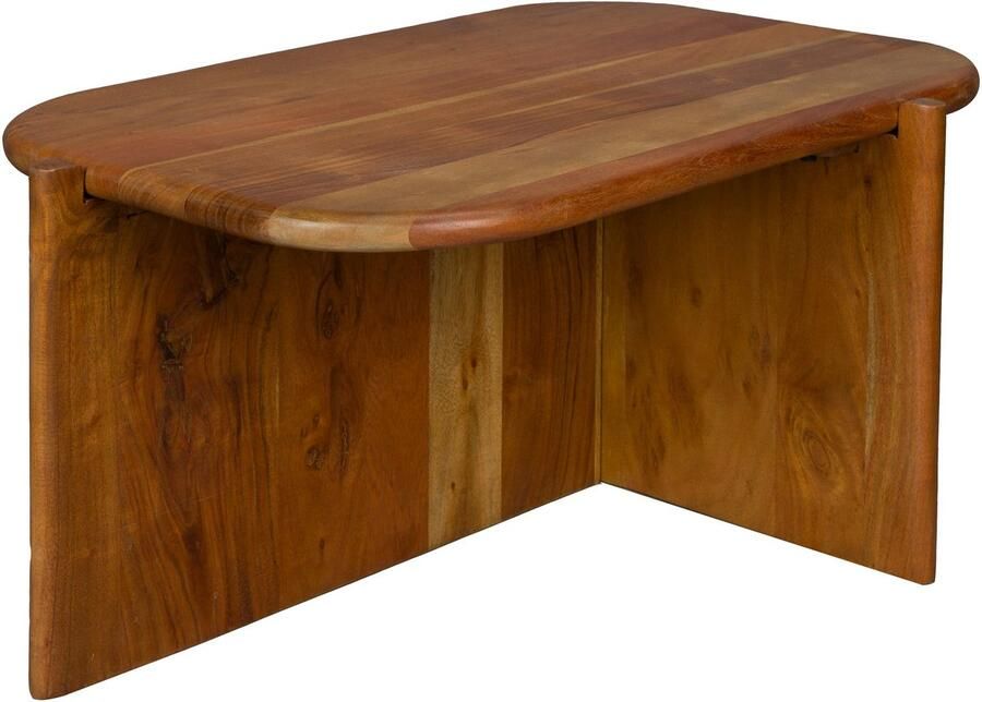 Dutchbone Salontafel Feller Mangohout 75 x 50cm Bruin