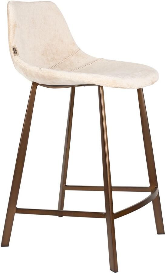 Dutchbone Franky Barkrukken 65 cm Beige Set van 2 - Foto 3