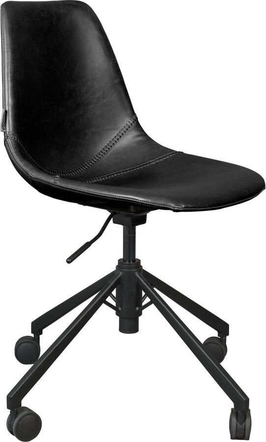 Dutchbone Franky Bureaustoel Zwart