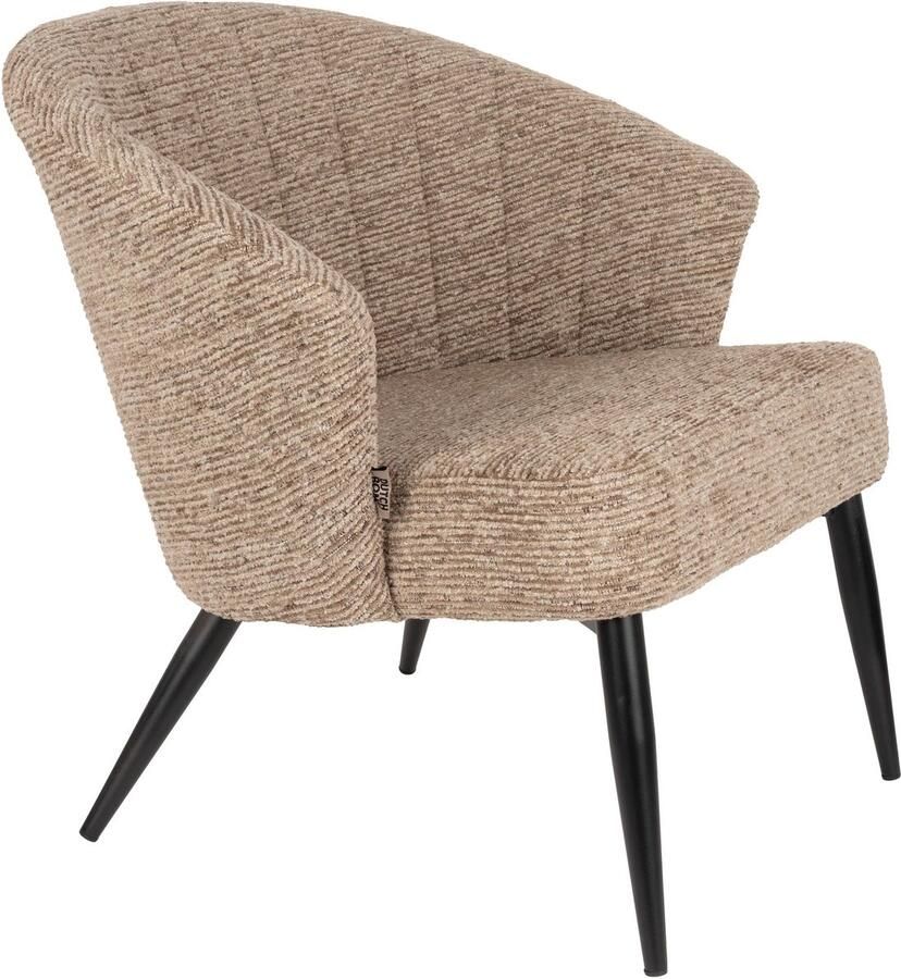Dutchbone Georgia Fauteuil Bruin Georgia Fauteuil Bruin