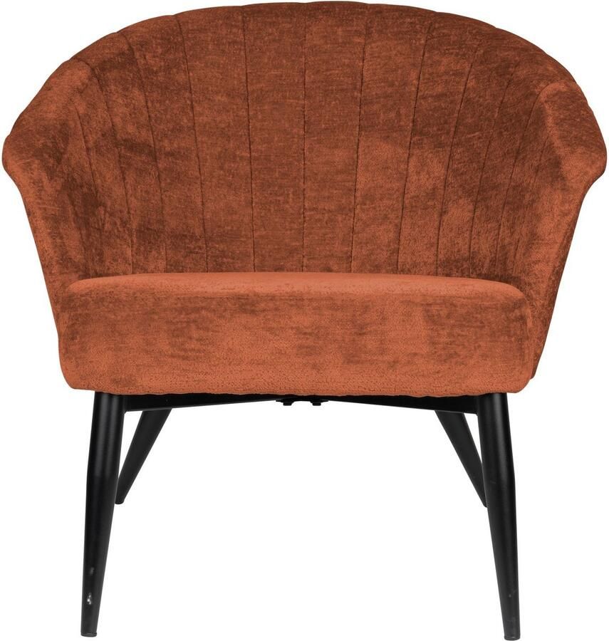 Dutchbone Fauteuil Georgia Chenille Terra