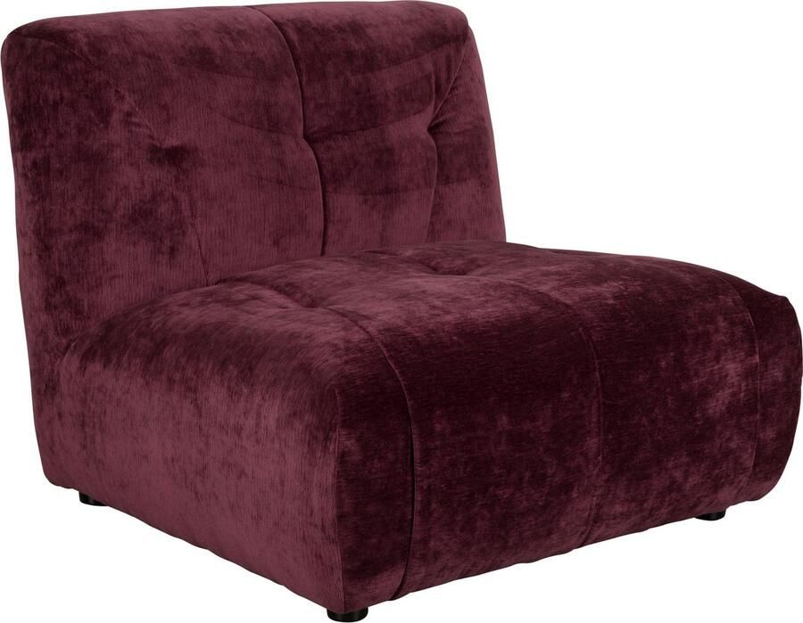 Dutchbone 1-zits Bank Giada Modulair Velvet Plum