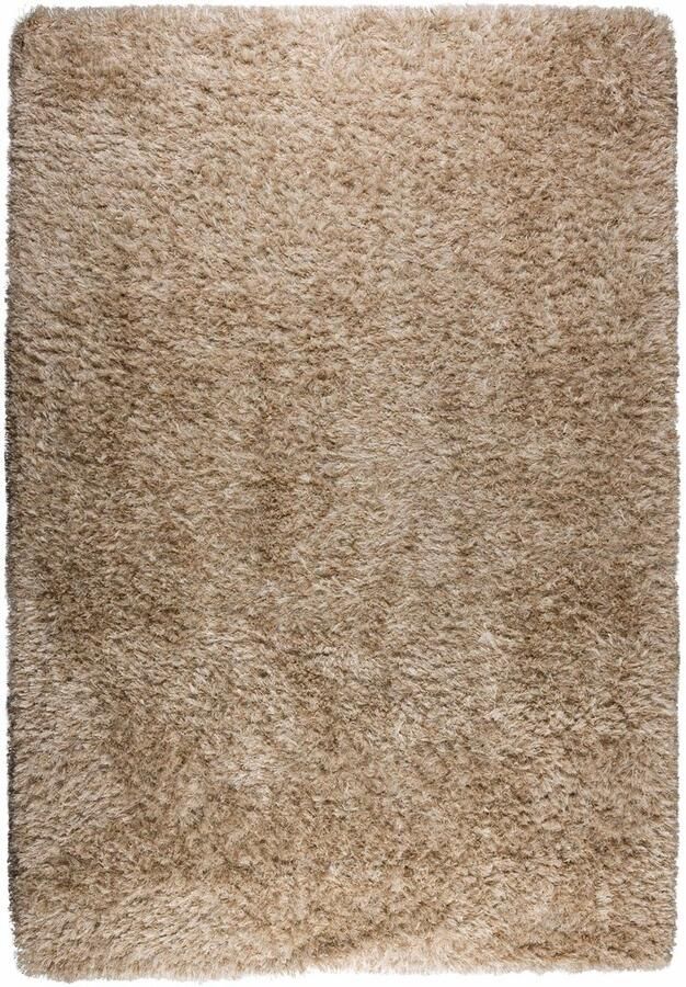 Dutchbone Hairy Vloerkleed Cappuccino 160x230 cm Beige