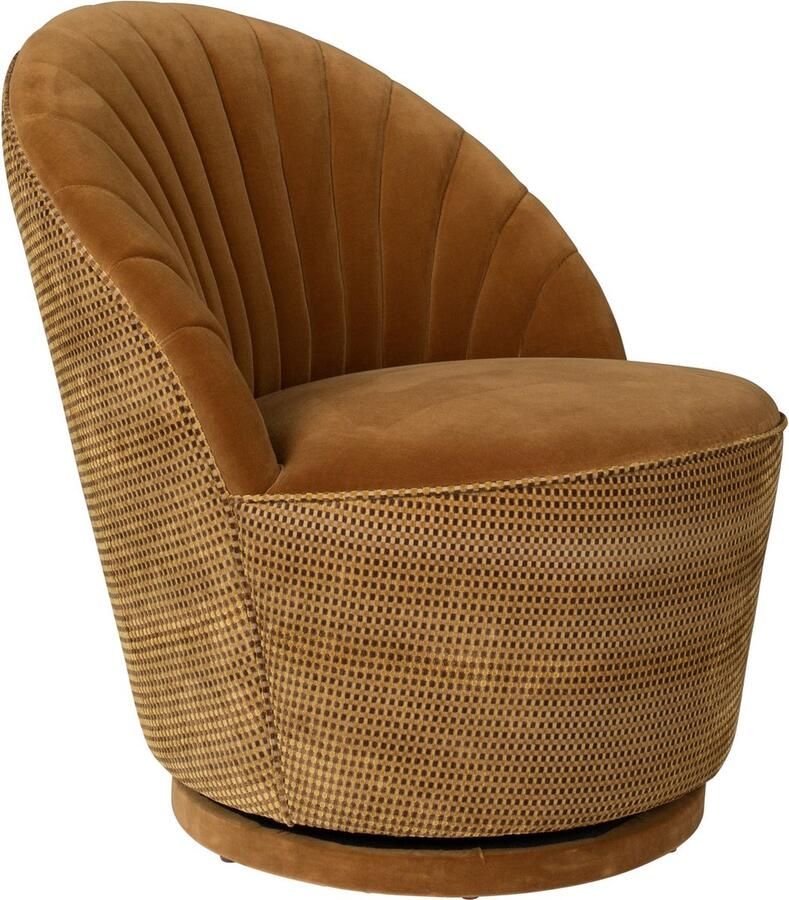 Dutchbone Madison Loungestoel Whiskey Oranje - Foto 2