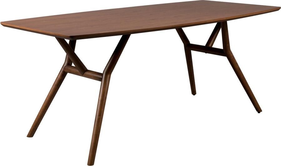 Dutchbone Eettafel Malaya Walnoot 180 x 90cm Hout - Foto 2