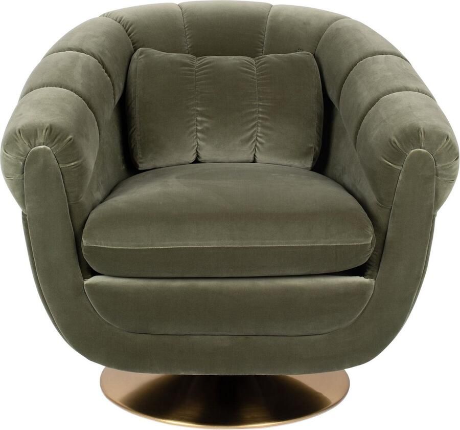 Dutchbone Member Loungestoel Groen - Foto 2