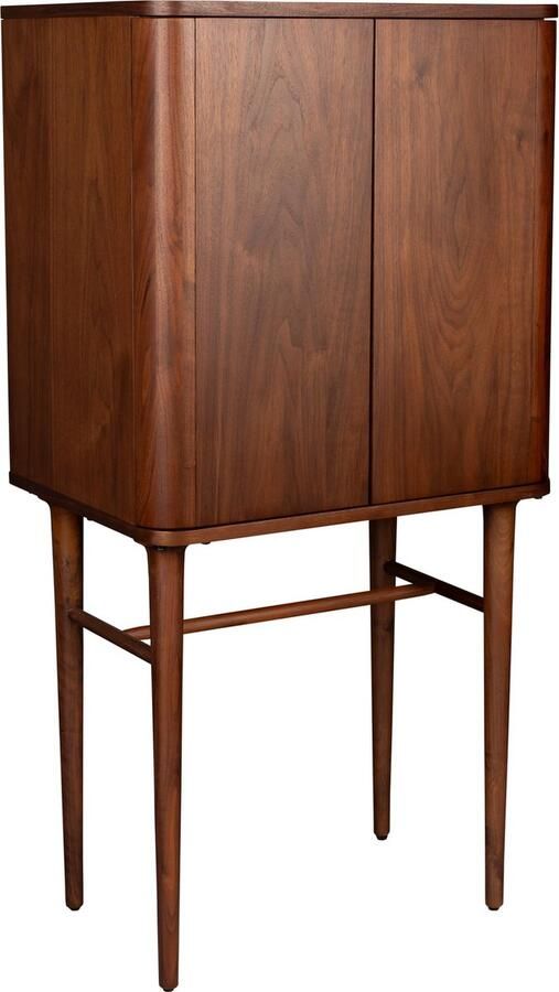 Dutchbone Morrison Kast Opbergkast Walnoothout Donkerbruin - Foto 4