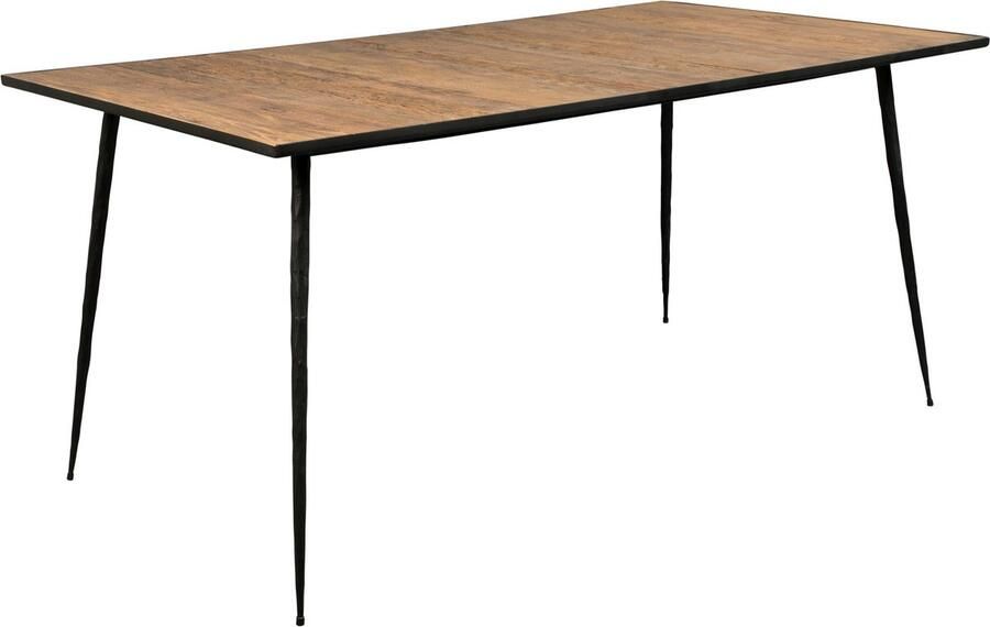 Dutchbone " Pepper Eettafel 180 x 90 cm Bruin "