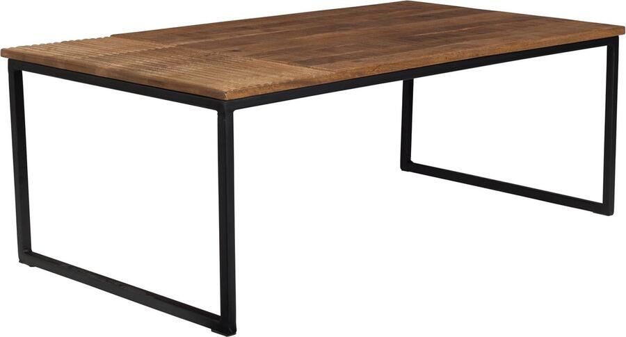 Dutchbone Randi Salontafel 110x 60 cm Hout Bruin} - Foto 3