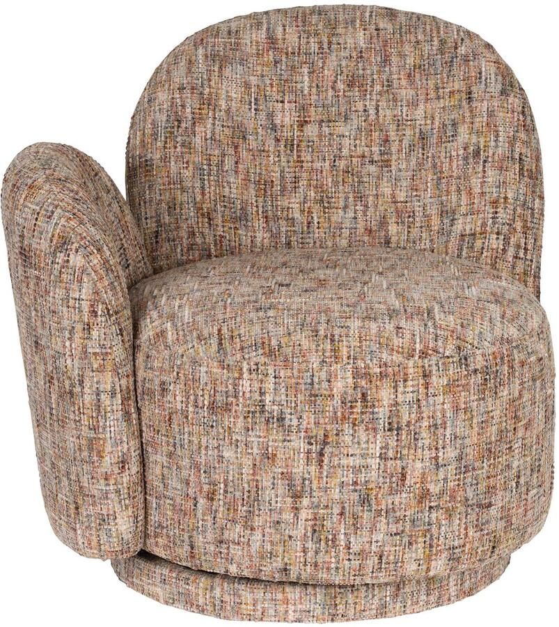Dutchbone Rose Fauteuil Gemeleerd Meerkleurig