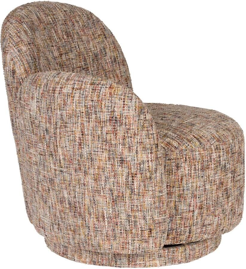 Dutchbone Rose Fauteuil Gemeleerd Meerkleurig