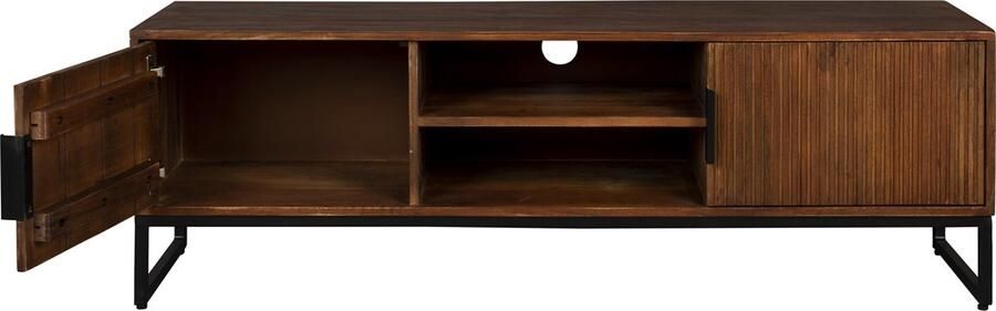 Dutchbone TV-meubel Saroo 140cm Mangohout Bruin - Foto 3