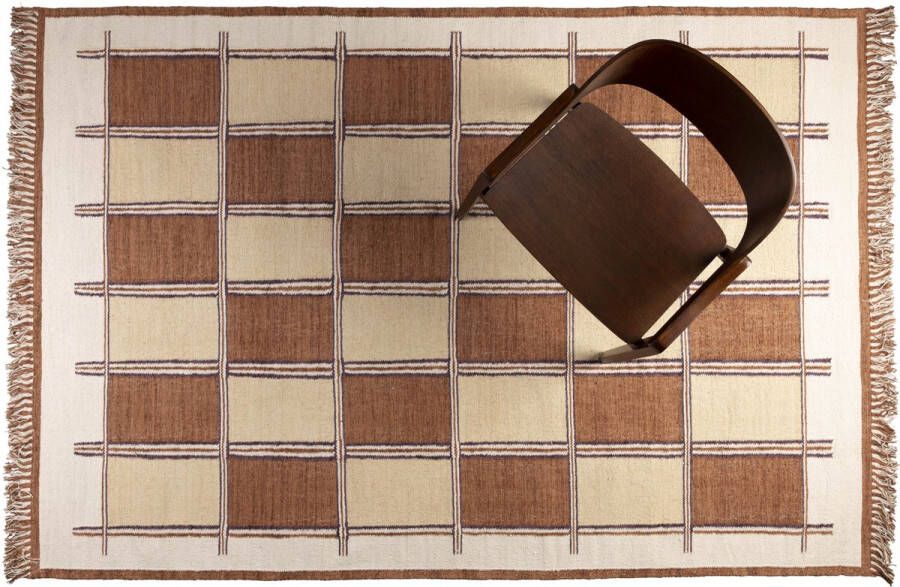 Dutchbone Gambit Vloerkleed 160x230 Beige - Foto 1