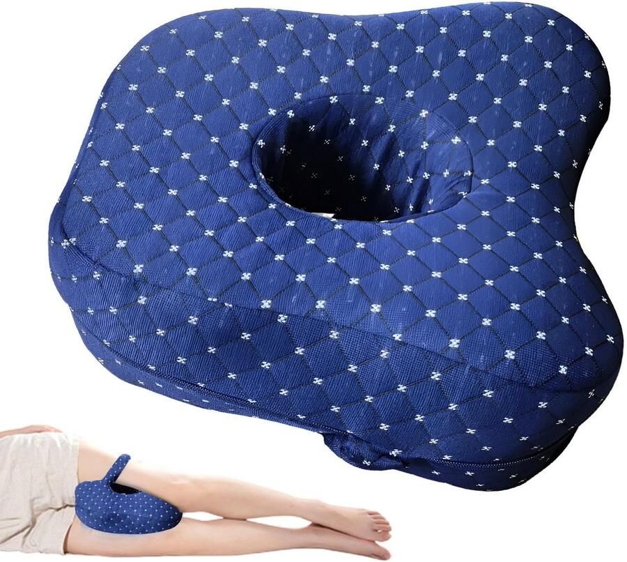 Dutchers Hoogwaardig Kniekussen Zijslaapkussen Orthopedisch Kussen Beenkussen Kniekussen voor in bed