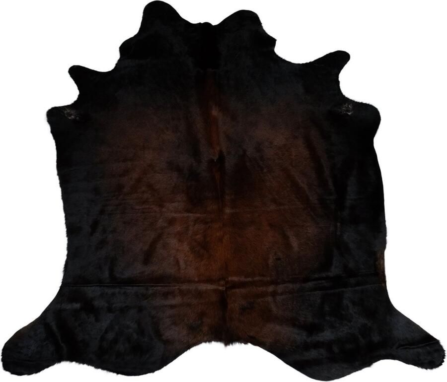 Dutchskins Koeienhuid vloerkleed Donker bruin; Bruin wit Koeienkleed Donker bruin; Bruin wit mooie dikke kwaliteit handgeselecteerde koeienvellen Ecologisch gelooid Uniek gefotografeerde koeienhuiden - Foto 2