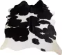 Dutchskins Koeienhuid vloerkleed Zwart Wit Koeienkleed Zwart Wit mooie dikke kwaliteit handgeselecteerde koeienvellen Ecologisch gelooid Uniek gefotografeerde koeienhuiden - Thumbnail 3