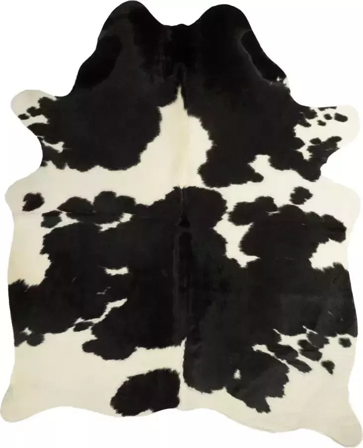 Dutchskins Koeienhuid vloerkleed Zwart Wit Koeienkleed Zwart Wit mooie dikke kwaliteit handgeselecteerde koeienvellen Ecologisch gelooid Uniek gefotografeerde koeienhuiden - Foto 5