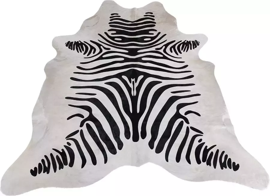 Dutchskins Koeienhuid vloerkleed Zebra Koeienkleed Zebra mooie dikke kwaliteit handgeselecteerde koeienvellen Ecologisch gelooid Uniek gefotografeerde koeienhuiden