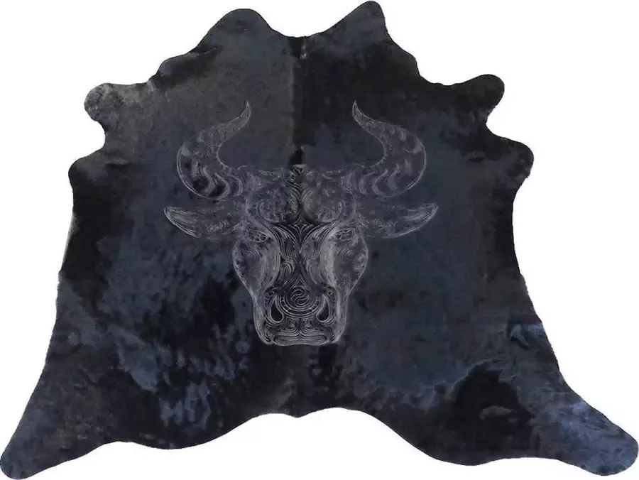 Dutchskins Koeienhuid vloerkleed Zwart Koeienkleed Zwart mooie dikke kwaliteit handgeselecteerde koeienvellen Ecologisch gelooid Uniek gefotografeerde koeienhuiden - Foto 3