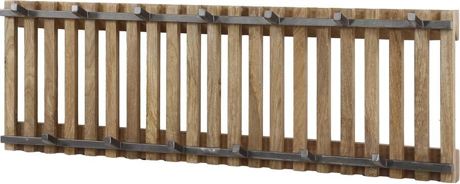 Duverger Picket Kapstok mango 13 haken zandkleur