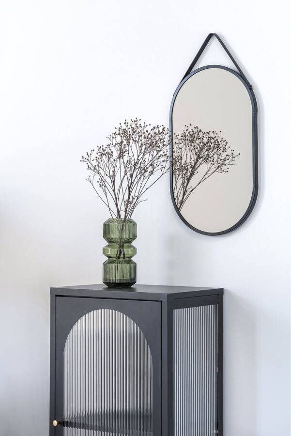 Duverger Rippled Buffetkast staal zwart 1 deur geribbeld glas - Foto 2