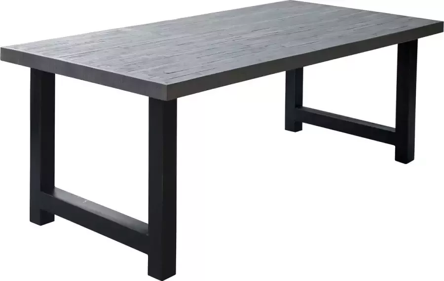 Duverger Strips Eettafel L200 acacia rough grey grijs - Foto 1