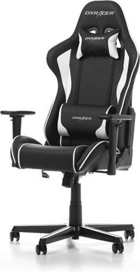 DXRacer Formula F08 Gamestoel Zwart Wit