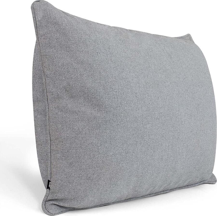 DYNMC you Sierkussen met Binnenkussen en Hoes 40 x 70 cm Grijs Kussens Woonkamer Oeko TEX Katoen Comfortabele Sierkussens voor op de Bank Decoratie Kussens Wasbaar Met Ritssluiting