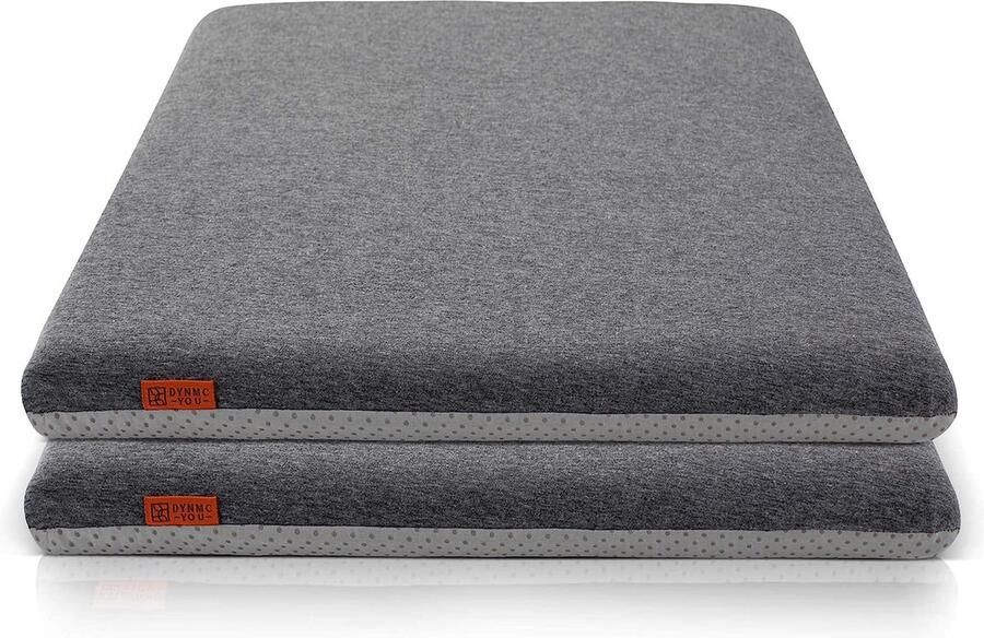 DYNMC you Zitkussen Tuinstoel 2 Stuks Stoelkussens Eetkamer 40 cm OEKO-TEX Middelhard Zitkussen Orthopedisch met Traagschuim Wasbaar Stoelkussen Buiten & Binnen Tuinkussens Stoel Kussen