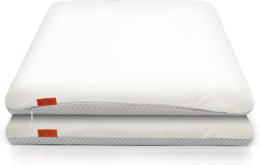 DYNMC you Zitkussen Tuinstoel 2 Stuks Stoelkussens Eetkamer 40 cm OEKO-TEX Middelhard Zitkussen Orthopedisch met Traagschuim Wasbaar Stoelkussen Buiten & Binnen Tuinkussens Stoel Kussen