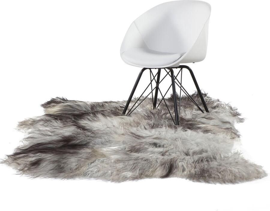 Dyreskinn IJSLANDS RUG (4 VACHTEN) GRIJS