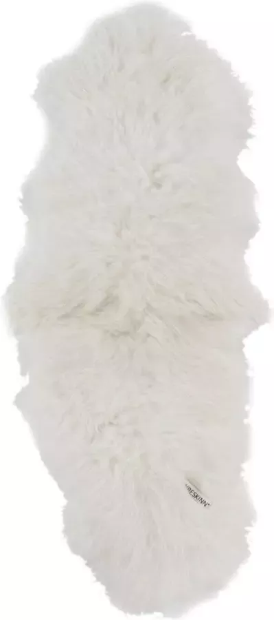 Dyreskinn Ijslands rug (2 vachten) wit (80-210cm)