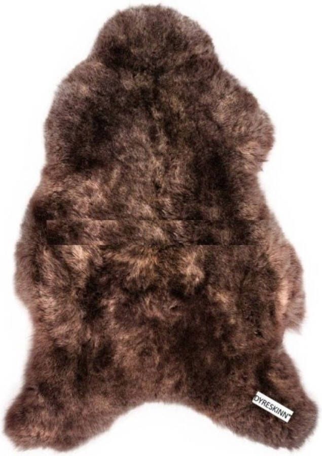 Dyreskinn Schapenvacht IJslands Chestnut 100 x 65cm