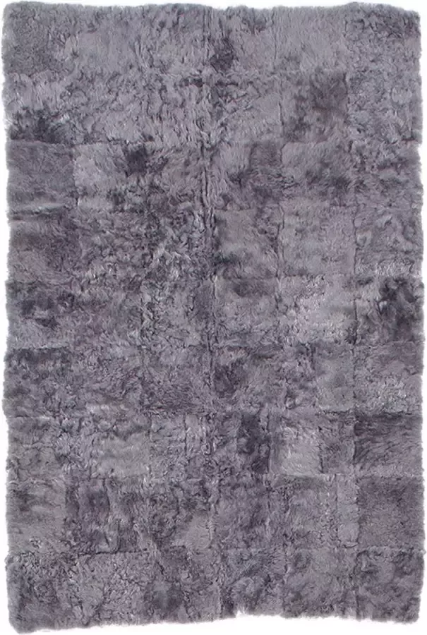 Dyreskinn Schapenvacht IJslands kort kleed grijs 120 x 180cm
