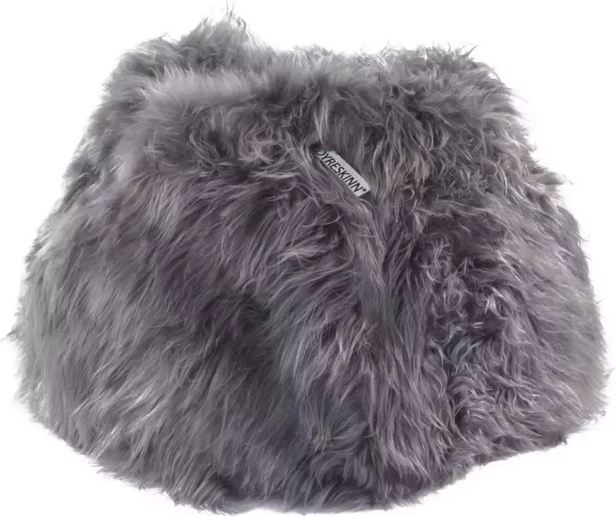 Dyreskinn Zitzak IJslands Grijs 100 x 100 x 60cm