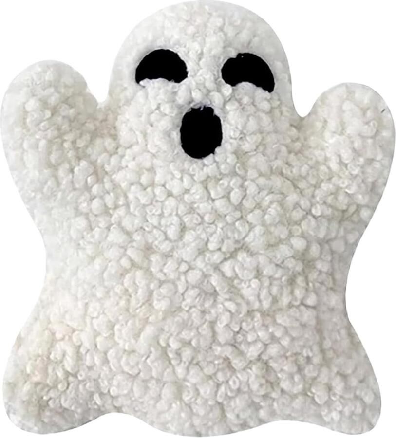 1 Halloween Spookkussen 30 cm Spook Pluche Kussen Herfstdecoratie Spookachtig Poppenkussen Vulbaar Veelzijdige Woondecoratie Geschikt voor Slaapbanken Binnen Boerenkarren en Hotels