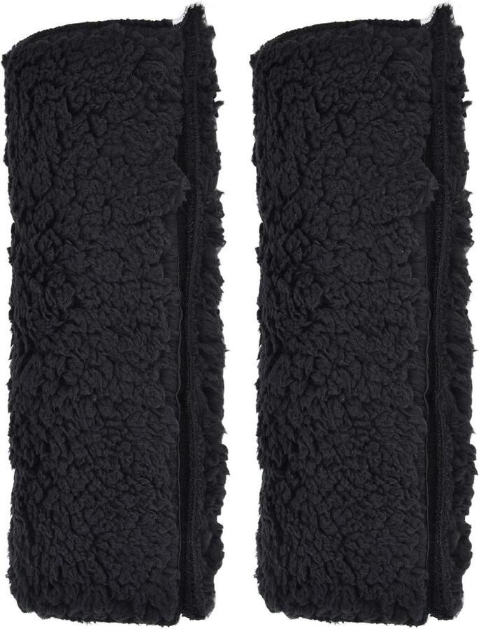 1 paar armleuningkussens Armleuningbeschermers voor bureaustoel ergonomische armleuningen Stofdichte Armleuninghoezen Antislip Elleboogsteunkussens zwart Polyester 31*15*2cm Geschikt voor Bureaustoelen en Gamingstoelen