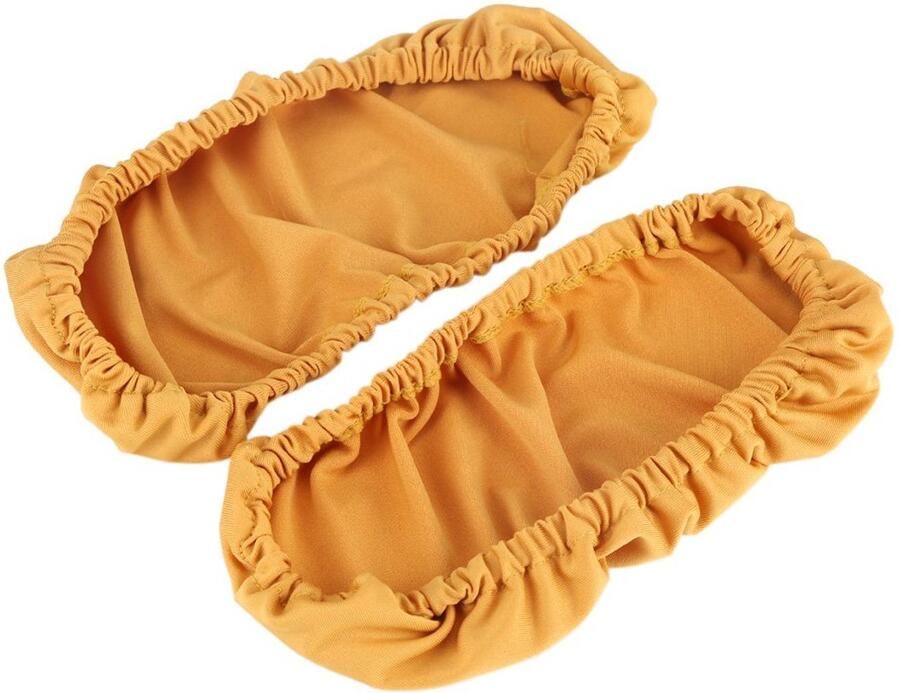 1 paar stoel arm pad hoezen verwijderbare elastische wasbare bureaustoel armleuningen beschermer kussen (goud)