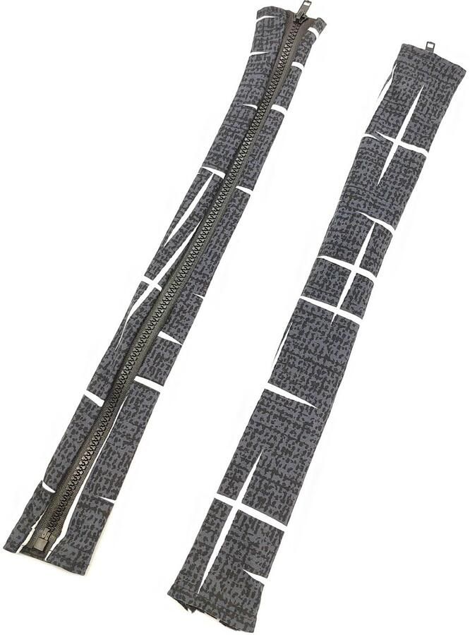 1 Pair Armrest Covers Office Chair Armrest Covers with Zipper Removable Chair Armrest Cover Stretch Polyester Office Chair Protection Suitable for Home Office (A)