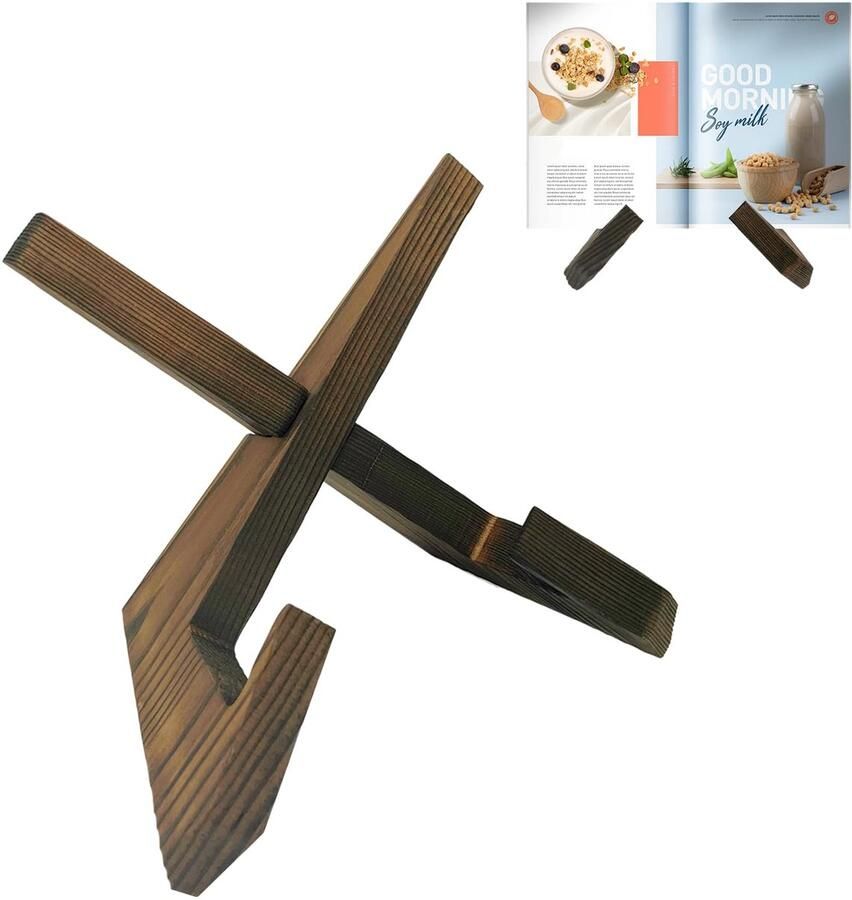 1 piece cookbook bookcase wooden restaurant house cookbook stand anthracite cookbook stand portable stable bookcase multifunctional stand