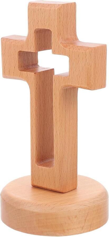 1 Set Houten Kruis Muur Haken Decoratieve Rustieke Ornamenten Tafelblad Staande Bureau Cross Tafel Decor Handgemaakte Houten Kruisen Huishoudelijke Kruis Versieren