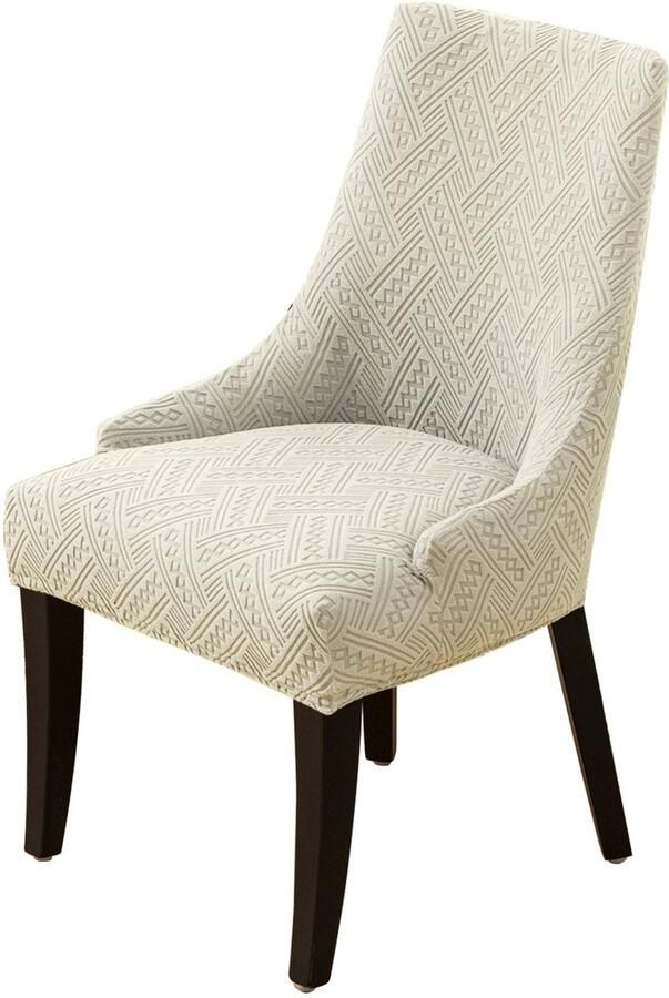 1 stuk effen kleur met patroon fauteuil hoes home stoelhoes gebreide stoelhoes hoes polyester stoelhoes beige stijl 2