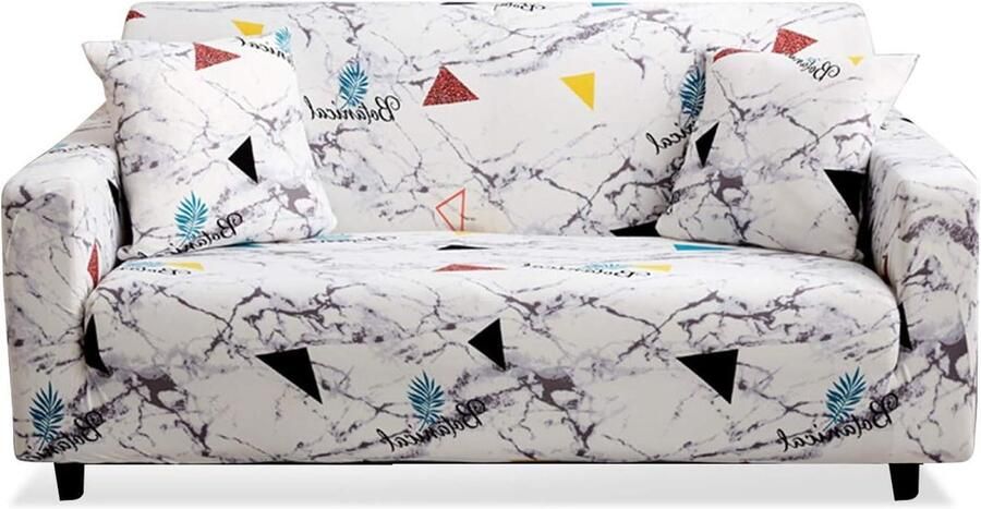 1 Stuk Elastische Jacquard Sofa Cover Stretch Bank Gooi Cover Wasbaar Meubelbeschermers Stof Universele 4-zits