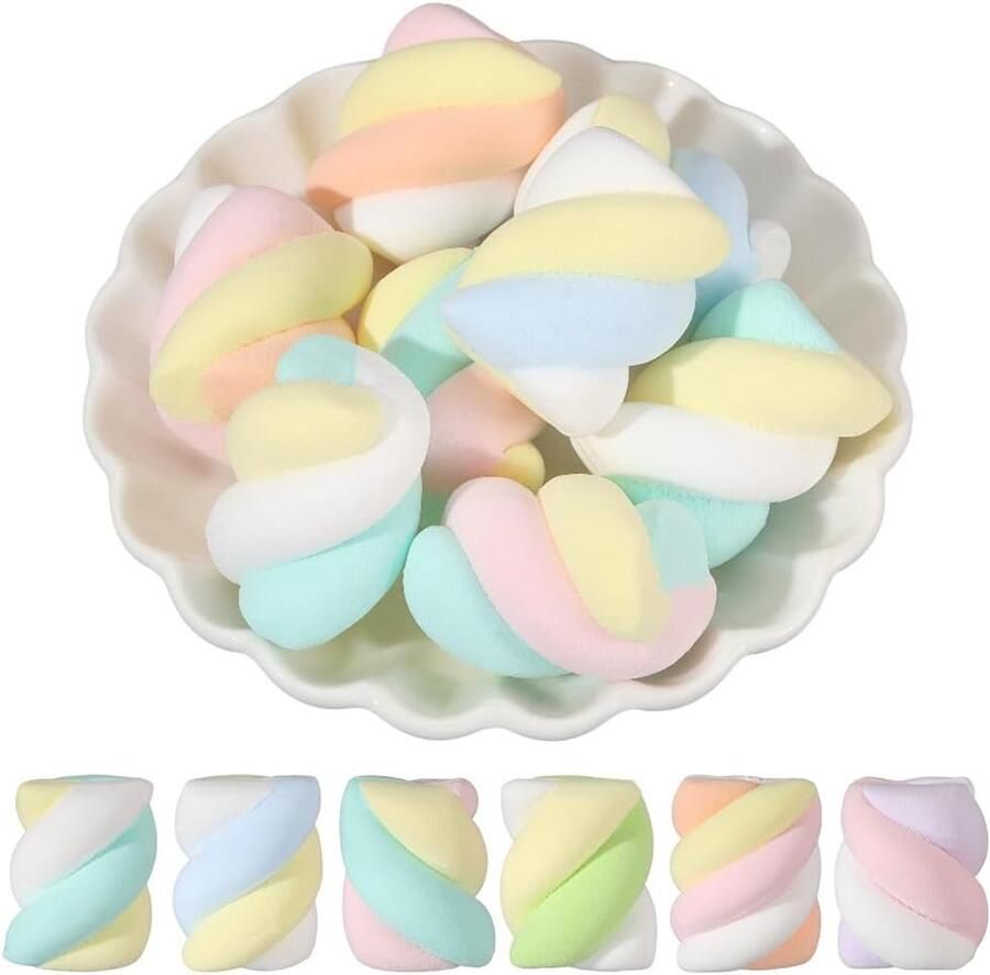 1 Stuks Hars Snoep Bedeltjes Dessert Figuren Kunstmatige Marshmallow Model Mini Zoete Marshmallows Beeldjes Nep Voedsel Voor Thuis Kantoor Bureau Feest Feestdagen Fotografie Rekwisieten Deco