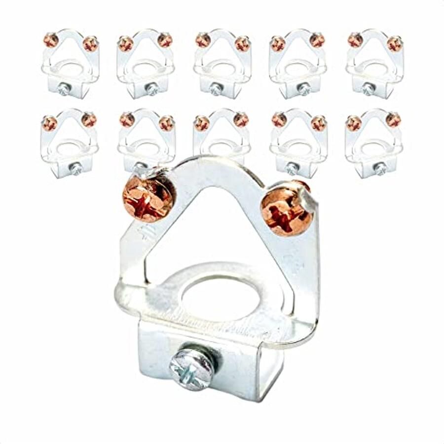 10 Lampen Lichten Pendelbuis Ophanghaakjes Metalen Klembevestiging M10x1