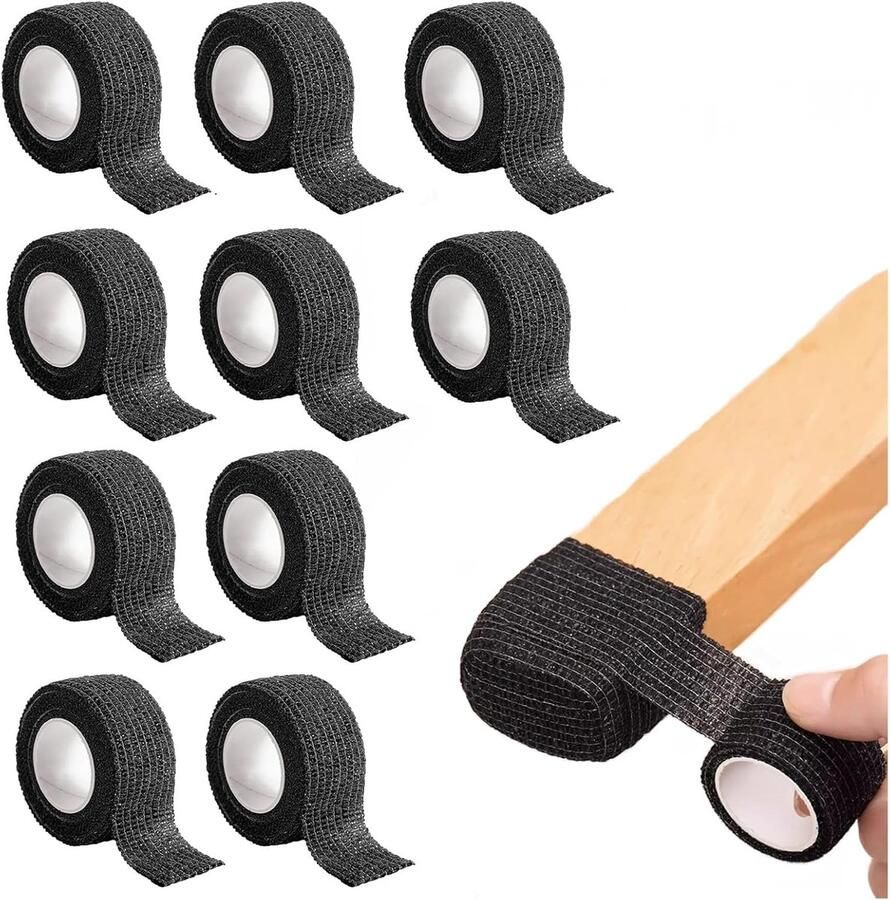 10 Rolls Chair Leg Protectors Felt Glides Self-Adhesive Furniture Glides Chair Legs Floor Protectors for Chairs from Noises and Scratches Adhesive Felt Black for Chairs Floor Protection (450 cm