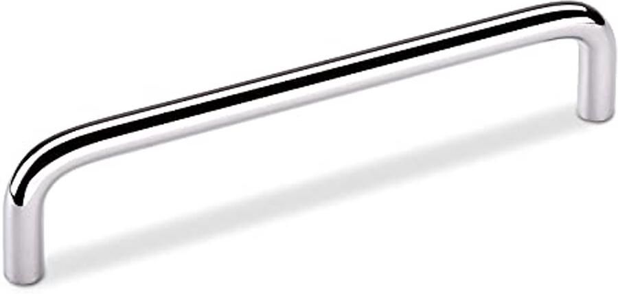 10 Stuk Elegant Gepolijst Chroom Meubelgrepen 160 mm