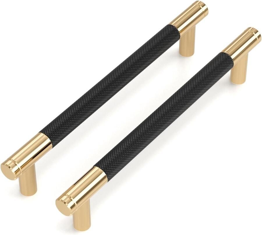 10 stuks 160 mm zwarte keukenkastgrepen ladegrepen van aluminiumlegering voor kledingkasten badkamer modern kastontwerp