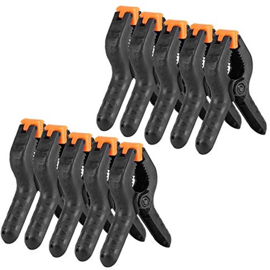 10 Stuks 4 Inch Heavy Duty Nylon Klemmen voor Houtbewerking en Fotografie