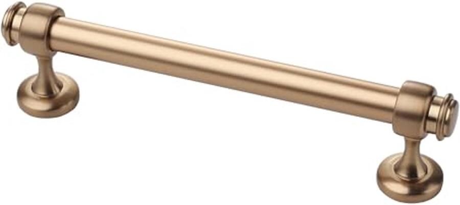 10 Stuks Champagnebronzen Kasttrekken 5 Inch (128 mm) Kastgrepen voor Keuken en Meubels